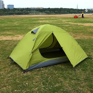 خيمة مقاومة للماء من الألومنيوم بطبقتين لشخصين للتخييم والتنزه خفيف الوزن - Product Image 5