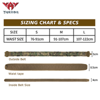 Ceinture tactique Yakeda 2313 pour homme, pochette pour chargeur, sac de chasse, accessoires d'exploration, gilet tactique, ceinture à libération rapide, 3 pièces
