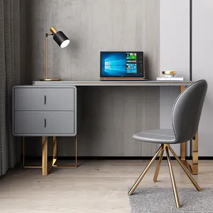 고품질 현대 가정 가구 조정가능한 컴퓨터 노트북 가죽 책상 의자 세트