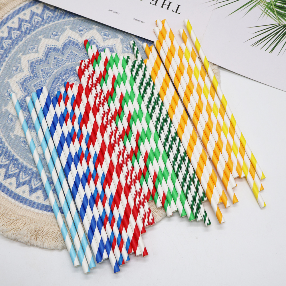 Factory Outlet Paper Straws Eco Friendly Biodegradable Disposable Paper Straw Paper Straws Manufacturer