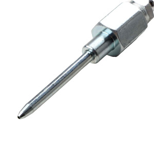 Steel Grease Gun Nozzle 1/4 In Needle Valve Manual Oil Dispenser General Application - Product Image 2