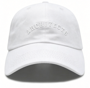 Casquette de baseball rétro brodée avec inscription 'Architect', en coton décontracté, ajustable, 6 panneaux structurés, respirante, pour hommes et femmes, style streetwear - Product Image 6