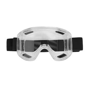 نظارات أمان ULTAC بإطار PVC مطابقة لمعايير <span class=keywords><strong>ANSI</strong></span> <span class=keywords><strong>Z87.1</strong></span> وEN166F، عدسات مضادة للضباب والخدش، شريط مرن، حماية كاملة للجانبين - Product Image 5