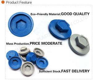 Protections pour boulons de vanne à bride, goujons de boulons de bride et capuchons de noix hexagonaux, protège-noix en plastique, protège-tête de vis - Product Image 3