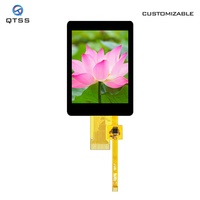 شاشة لمس IPS TFT LCD مقاس 2.0 بوصة بدقة 240×320 مع واجهة SPI MCU و22 دبوس، شاشة لمس سعوية مع إضاءة خلفية LED بيضاء وسطوع 350 شمعة/م2