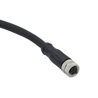 Juya — connecteur de câble d'extension étanche M8 à 3, 4, 5, 6, 8 broches, prise droite mâle