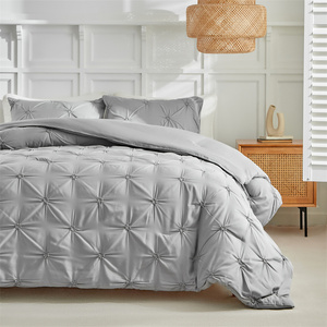Ensemble de <span class=keywords><strong>couette</strong></span> torsadé grosse <span class=keywords><strong>couette</strong></span> 3 pièces linge de lit emballage sous vide <span class=keywords><strong>Amazon</strong></span> FBA ensemble de <span class=keywords><strong>couette</strong></span> léger en microfibre solide en gros - Product Image 6