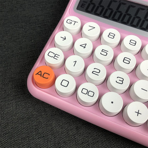 Calculator 12 Digits ABS Material Battery Powered Office Use Finance Business Color Blue Part Number JY-2278 - Product Image 4