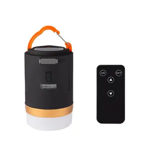 Lanterna para acampamento, com controle remoto, alta qualidade, 5w, led, iluminação externa, para tenda, camping