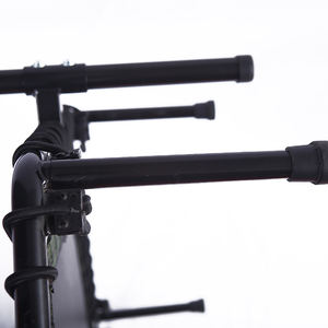 Trampoline de <span class=keywords><strong>fitness</strong></span> hexagonal Tengtai avec main courante réglable, pliable, durable et sûr pour une utilisation en intérieur/extérieur, cadre de 44/50 pouces pour adultes - Product Image 5