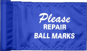 Nhà Máy Bán Buôn Bán 40 Denier Nylon Xin Vui Lòng Sửa Chữa Bóng Đánh Dấu 5*7 Inch Mini Pin Vị trí Cờ - Product Image 3