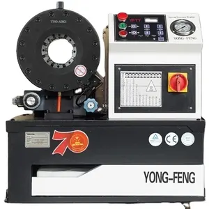 YONG-FENG Гидравлический обжимной станок Y120, резиновый шланг Finn-Power, руководство