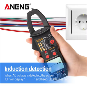 Multímetro Digital de Pinza Profesional ANENG ST184 True RMS, Medición de Voltaje y Corriente, Precisión IP55 0.1, 3 Años de Garantía - Product Image 3