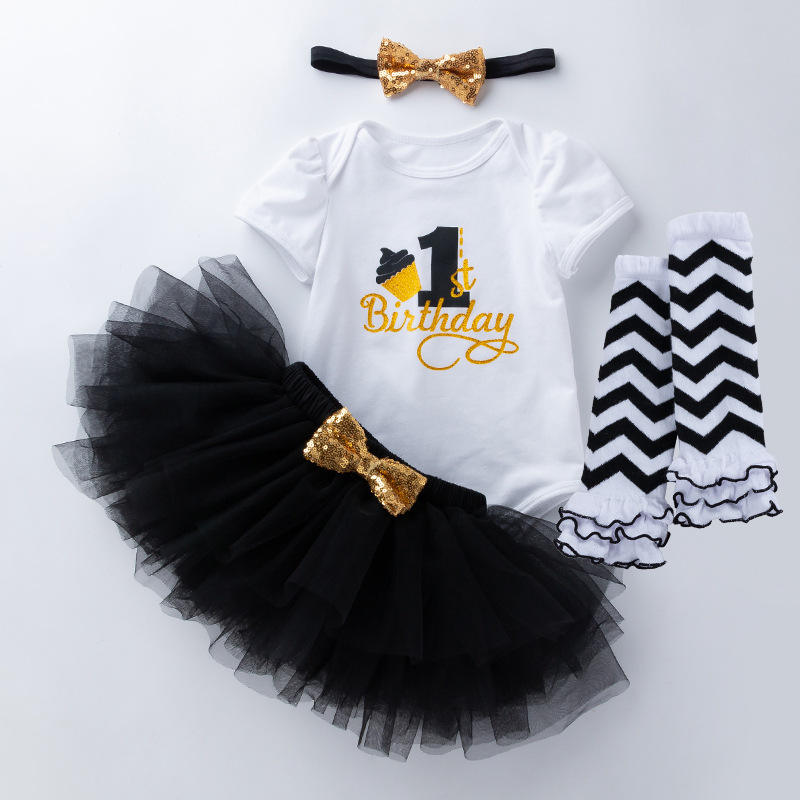 Black One Year old Set