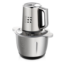 Robot culinaire électrique 3,1-4 L, hachoir à viande 1000 W, boîtier en plastique, moteur sans balais, fonctionnement automatique, type sur pied/à poser