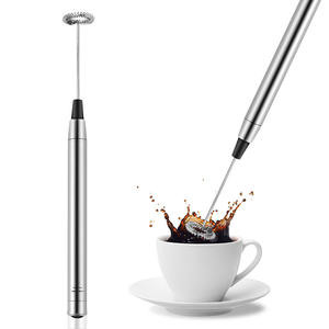 Handheld Electric Milk Foamer Frother Portable <b>Mini</b> Mixer Battery Coffee Stirrer Maker Frother for Milk <b>Chocolate</b> Coffee - Product Image 1