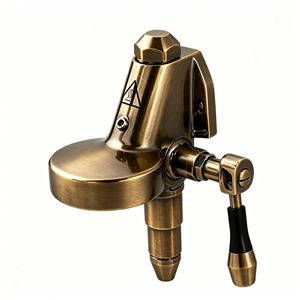 Commercial Stainless Steel Espresso <b>Machine</b> Brass Water Tap Custom CNC Machining Chrome Plated Beverage Equipment Valve Drilling - Product Image 1