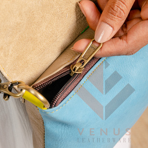 LW Women's Stylish Single <b>Strap</b> Cross Body Bag Genuine Leather Fringe <b>Shoulder</b> Sling for Girls Bohemian Style for Spring Winter - Product Image 3