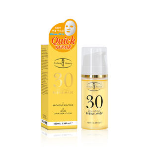 Mascarilla Facial de Burbujas con Niacinamida de 30 Segundos de Aplicación, con Limón, para Piel Oscura, Iluminadora, Reparación Rápida de la Piel - Product Image 1