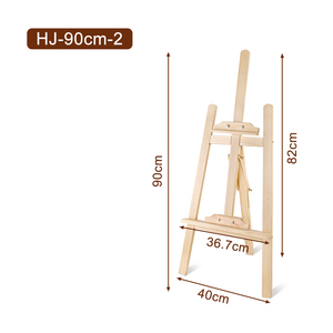 Xin Bowen fournitures de bureau scolaire chevalet en bois de hêtre de haute qualité 90/120/150/175cm chevalet support pour peinture - Product Image 2