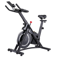 Vélo de spinning professionnel pour usage commercial et domestique, capacité 150 kg, volant magnétique 6 kg, écran LCD, structure en acier, unisexe