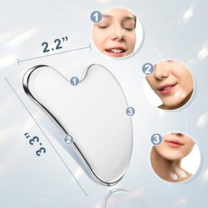Herramienta de Masaje Gua Sha de Acero Inoxidable Premium, Rodillo Facial de Hielo para una Relajación Óptima, Cuidado de la Piel, Uso Doméstico - Product Image 2