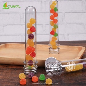 Ecannal 30ml 40ml 50ml 70ml 80ml 100ml <span class=keywords><strong>Bouteille</strong></span> en plastique transparente PET Tube mince avec <span class=keywords><strong>bouchon</strong></span> à vis pour bonbons Grains <span class=keywords><strong>de</strong></span> café - Product Image 6