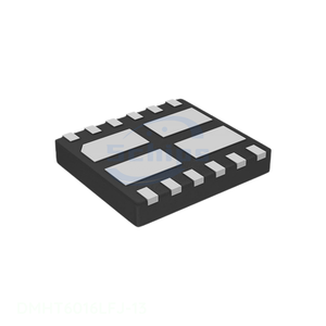 Electronics Component DMHT6016LFJ-13 12-VDFN Exposed Pad Transistors Original - Product Image 1