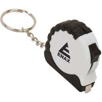 Mètre Ruban Porte-clés Personnalisé avec Logo – Précis, Compact, Durable – Cadeau Promotionnel Idéal pour Entrepreneurs et Agents Immobiliers – Format de Poche