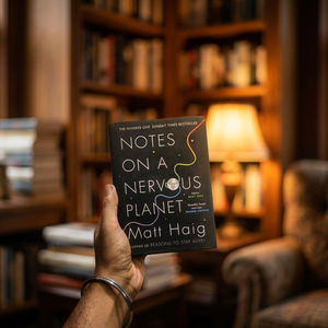 Notas sobre el planeta nervioso de Matt Haig, libro en rústica en inglés, libro sobre bienestar mental y atención plena - Product Image 3