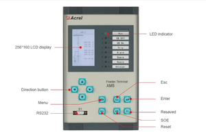 Dispositif de protection micro-ordinateur série AM5 pour postes de transformation 35 kV et plus, protection et contrôle intégrés pour l'énergie - Product Image 5