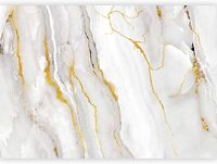 Panneau Y Panneaux muraux en PVC UV à haute brillance Panneau de fibres de fibres de densité moyenne effet marbre pour la décoration