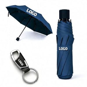 Custom Logo Printed Umbrella Wholesale for Business Event Promotional Gift Portable Design Premium Useful Umbrellas - Product Image 1
