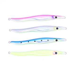 Hunthouse — leurre métallique au plomb, appât artificiel idéal pour la pêche en mer, au thon ou au <span class=keywords><strong>poisson</strong></span> nageur, modèle G2, vitesse lumineuse, 100/150g - Product Image 1