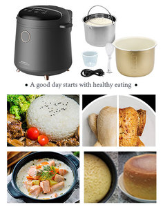 Electrodomésticos de Cocina, <span class=keywords><strong>Olla</strong></span> Arrocera Eléctrica, Multicocina, Mini <span class=keywords><strong>Olla</strong></span> para Arroz, para el Almuerzo, <span class=keywords><strong>Olla</strong></span> Arrocera para Arroz Sin Azúcar - Product Image 4