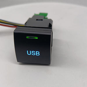 プラド、カムリ、Hulix、RevoのためのオフスイッチのOEM 22.5*22.5 ABS正方形カスタムパターントヨタ車プッシュボタン - Product Image 6