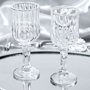 <span class=keywords><strong>Verre</strong></span> à vin en cristal à prix de fabricant, gobelet à cocktail à pied court gaufré, style européen, <span class=keywords><strong>petit</strong></span> <span class=keywords><strong>verre</strong></span> à shot - Product Image 2