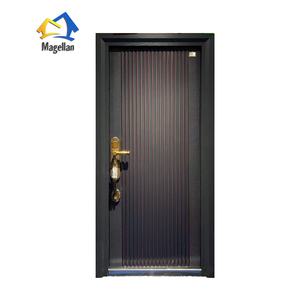 Portes de sécurité en acier de luxe sur mesure, design chinois, anti-balles, porte extérieure <span class=keywords><strong>Carmen</strong></span> - Product Image 3