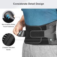 FSPG Ceinture XXL réglable pour hernie discale et sciatique Coussin lombaire amovible
