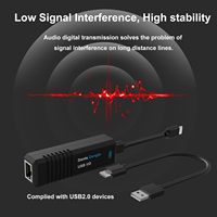 Dante Dongle USB I/O Konverter Audio Digital USB Dua Arah
