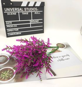 Flores Artificiales de Lavanda Resistentes a los Rayos UV, Plantas de Plástico <span class=keywords><strong>para</strong></span> Jardín, Porche, Ventana, Decoración del Hogar, Venta al por Mayor - Product Image 6