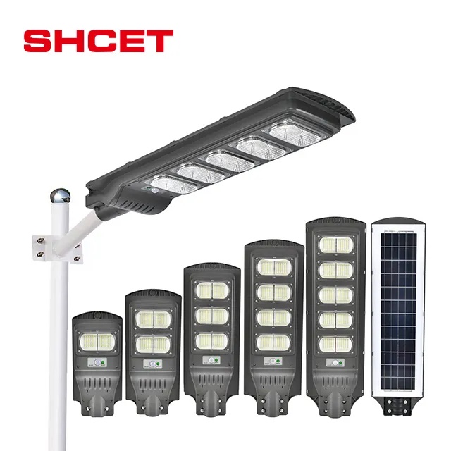 Wholesale solar power charge led street lights waterproof outdoor motion sensor SMD private lamp fixture with controller
