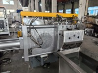 Machine à granuler à vis unique avec entrée de dose granulateur pour plastique ligne de granulation pour granules en polyéthylène ligne de production de granules