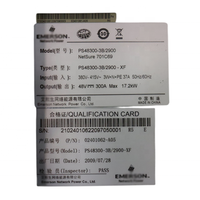 Armoire d'alimentation télécom intérieure Emerson PS48300-3B/2900 NetSure701C69 48V 300A DC pour système d'alimentation de communication