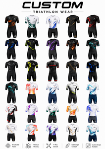 Traje de Triatlón Personalizado para Hombre, Traje de Ciclismo, Natación, Carrera, Ropa de Alto Rendimiento, Uniforme de Equipo, Fabricante - Product Image 6