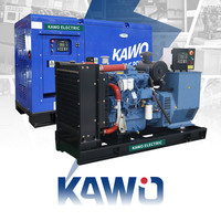 Générateur de secours minier à cadre ouvert, silencieux, à démarrage automatique, triphasé 4 fils, refroidi par eau, 800 kW, 50 Hz