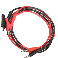 Nouveauté : Prise banane en cuivre 4 mm, pince crocodile 15A, pince banane électrique pour sonde de test de batterie