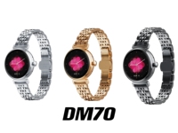 Reloj inteligente DM70 para mujer, reloj deportivo de diseño de lujo, reloj inteligente a la moda RoHS 1,04 HD Amoled, reloj con pantalla, relojes inteligentes