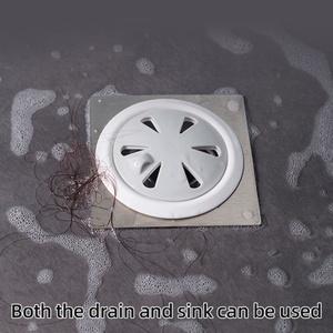 New Sink Filter Floor Drain Switch Type Sink Stopper with Sucker Cover Strainer Sewer Lid Outfall Bathroom and Kitchen - Product Image 3