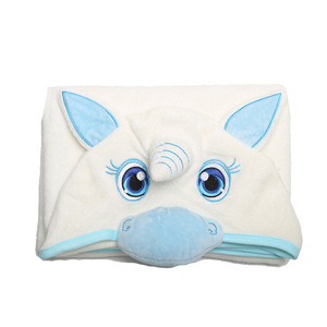 Unicorn trùm đầu chăn trẻ em động vật cầu vồng khăn tre bé đồ ngủ bé trai bé gái ngủ áo choàng tắm bãi biển bé - Product Image 6